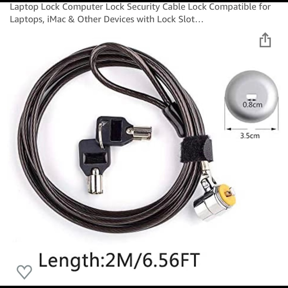 Computer/Tablet/Laptop lock